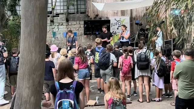 Das erste Neustadter MINT-Festival fand am 14. Juli 2023 auf dem Gelände des Vereins Soku statt.  | Foto: Stadt Neustadt