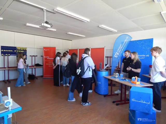 Hier waren die Volksbank Glan-Münchweiler und die Kreissparkasse vertreten | Foto: Anja Stemler