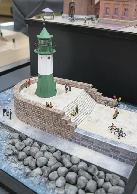 Kartonmodelle im Technoseum | Foto: Technoseum/Klaus Luginsland