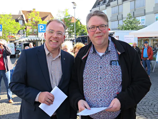 Tobias Meyer und Ralf Trösch | Foto: Brigitte Melder