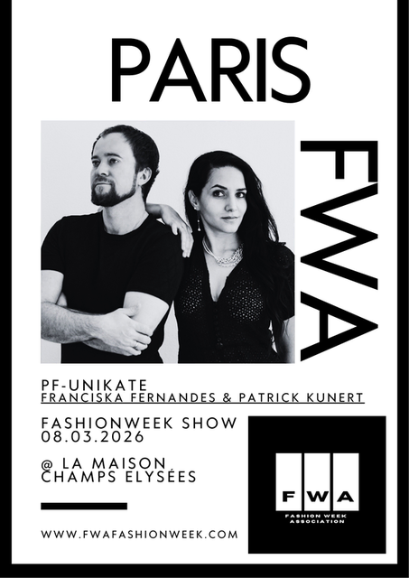 PF-Unikate waren Teil der Paris Fashionweek F/W 2026 Saison | Foto: FWA Fashionweek Association