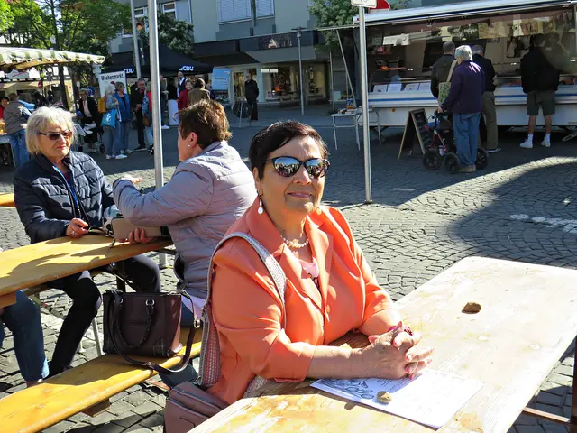 Hedwig Werling (87 Jahre) sang begeistert mit | Foto: Brigitte Melder