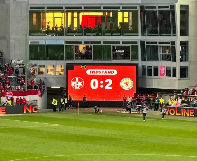 Die nackten Zahlen: Der FCK kassiert eine 0:2-Heimpleite gegen Eintracht Braunschweig | Foto: Anne Paschen/gratis