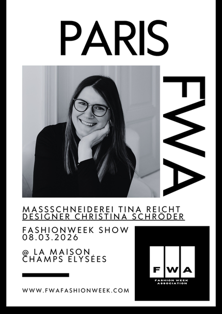 Das Kieler Modelabel Tina Reicht war Teil der Paris Fashionweek F/W 2026 Saison | Foto: FWA Fashionweek Association