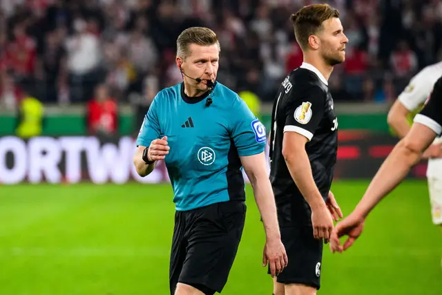 Tobias Welz steht nach dem Pokalspiel zwischen Stuttgart und Freiburg in der Kritik. (Archivfoto) | Foto: Tom Weller/dpa