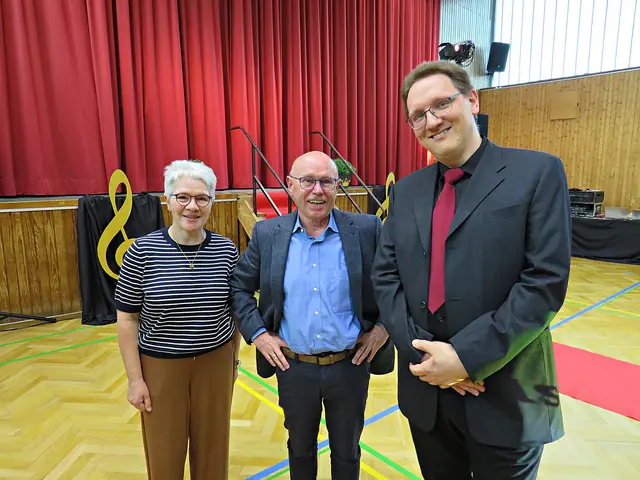 Ehepaar Reinartz und Damian Gernert | Foto: Brigitte Melder