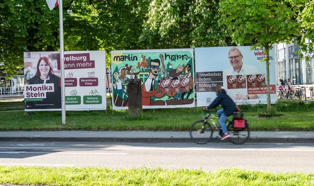Gegen 20.00 Uhr wird das vorläufige Ergebnis der Wahl erwartet. | Foto: Silas Stein/dpa