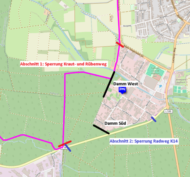 Startschuss für neue Hochwasserdämme im Industriegebiet Süd | Foto: Gemeindeverwaltung Haßloch
