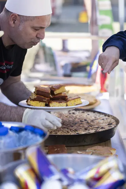 Impression von der „Tafel der Nationen“ im vergangenen Jahr | Foto: rem/Michelle Striegel