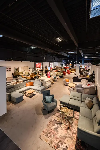 Möbellager in Bruchsal fast leer – Abverkauf bei Polstermöbel Fischer | Foto: Polstermöbel Fischer