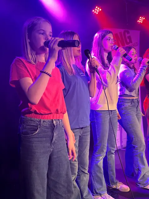 Junge Stimmen aus Mannheim und der Region standen nach einem intensiven Workshop im Jugendhaus Herzogenried auf der Bühne. Das Abschlusskonzert des S!NG-Projekts zeigte musikalisches Können und starken Gemeinschaftssinn. | Foto: Stadt Mannheim