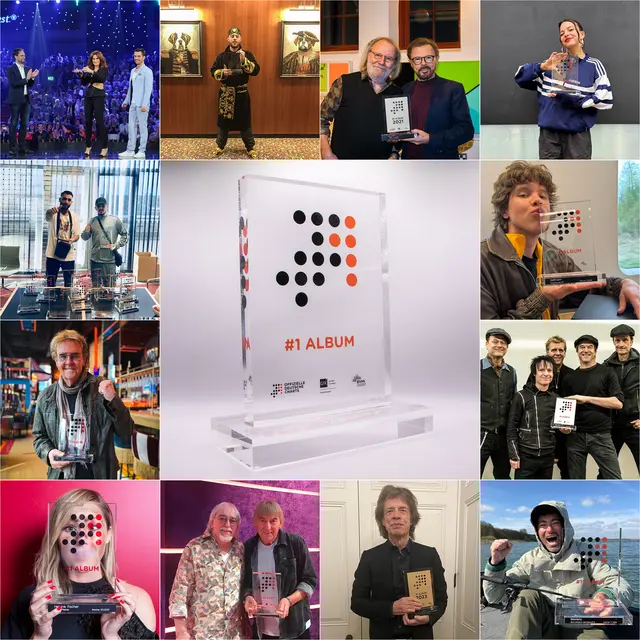 Nummer 1 Award der Offiziellen Deutschen Charts. | Foto: GfK Entertainment GmbH