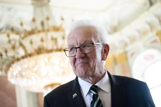 Mit dem Namen für das aktuelle Hoch hat Winfried Kretschmann nichts zu tun. | Foto: Marijan Murat/dpa
