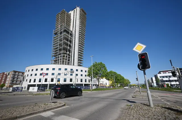 Der Prozess um die Insolvenz der einstigen Bauherren für den Schwabenlandtower startet in Stuttgart. (Foto-Archiv)  | Foto: Marijan Murat/dpa