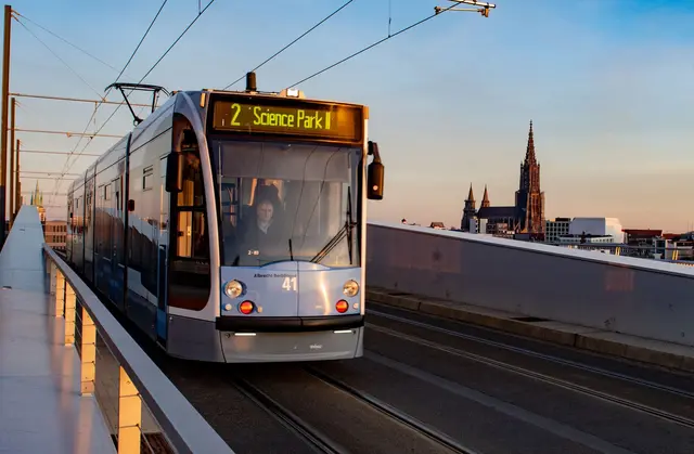 Im Nahverkehr in Ulm könnte es am Samstag erneut massive Ausfälle geben. (Archivbild) | Foto: Stefan Puchner/dpa