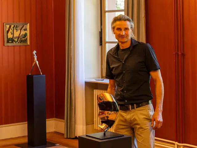 Bildhauer Peter Brauchle | Foto: Johann-Peter Melder