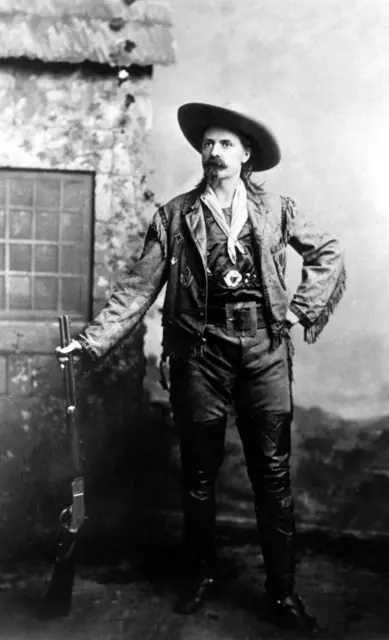 Buffalo Bill - bürgerlich William Frederick Cody - (1846-1917) bezeichnete seine Vorstellung selbst nie als Show. (Archivbild) | Foto: picture-alliance / dpa