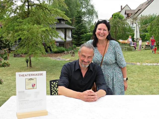 Erinnerungsfoto mit Florian Kaiser und Tina Krauss | Foto: Brigitte Melder