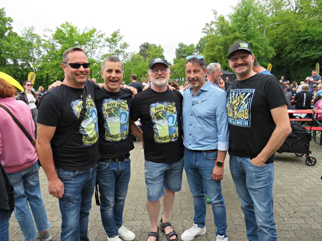 Die Herren vom MGV Schwegenheim | Foto: Brigitte Melder