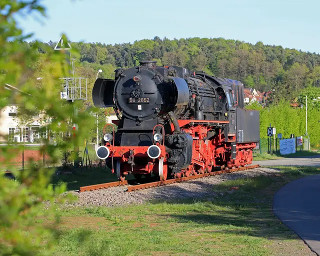 Die Dampflok 50 2652 wird am Pfingstsonntag in Otterbach feierlich eingeweiht | Foto: Matthias Fischer/gratis