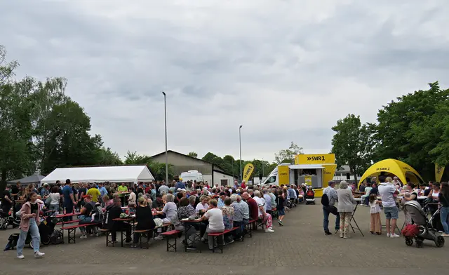 Mords was los auf dem Platz | Foto: Brigitte Melder