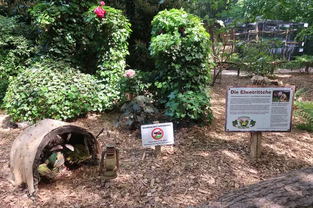 Im Fabelwald haust das Fabelwesen, der Elwedritsche.   | Foto: Jennifer Warzecha