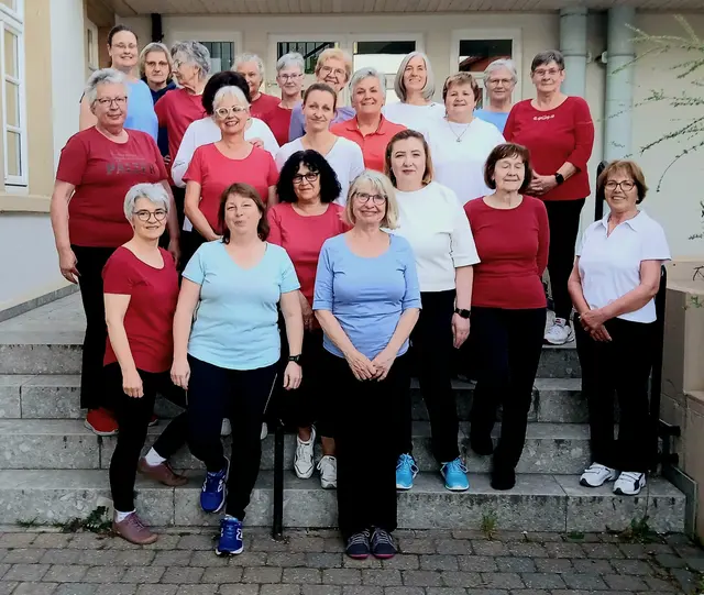 Abteilung Damen-Gymnastik im Jubiläumsjahr 2026
Bild Rudi Eichenlaub | Foto: Rudi Eichenlaub