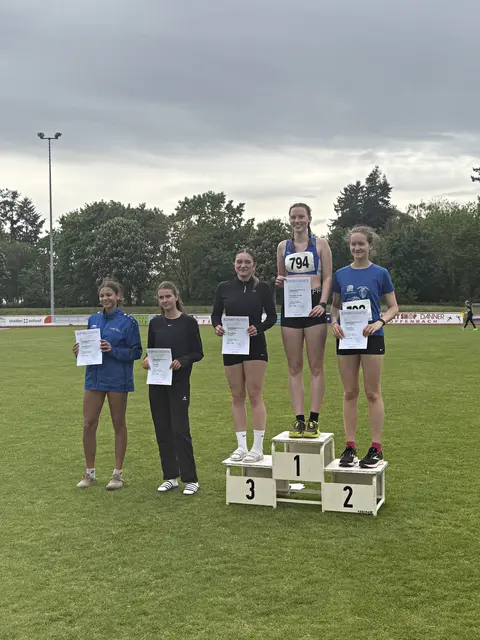 Emma Schubert auf Platz 3 | Foto: TSV Iggelheim
