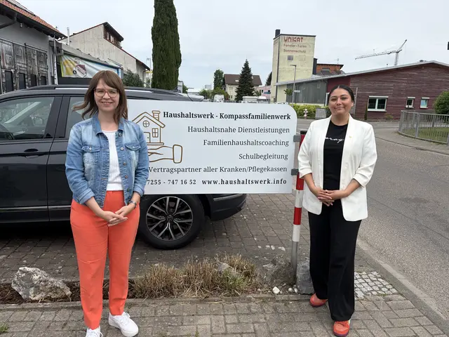 v.l.n.r.: Bürgermeisterin Katharina Kimmich, Sandy Steinebächer | Foto: Gemeinde Ubstadt-Weiher
