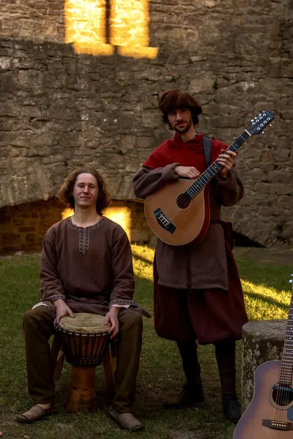 Funkendrang Mittelalter Duo | Foto: Lobdengau Museum