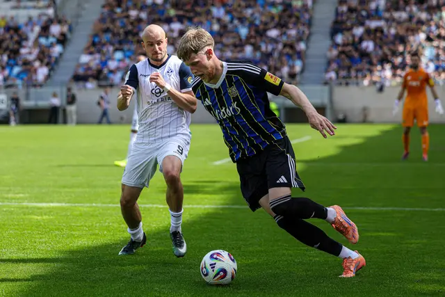 Für Felix Lohkemper (links im Bild), war das Spiel in Saarbrücken wohl sein letztes für den SV Waldhof Mannheim. | Foto: Hetterich/PIX-Sportfotos