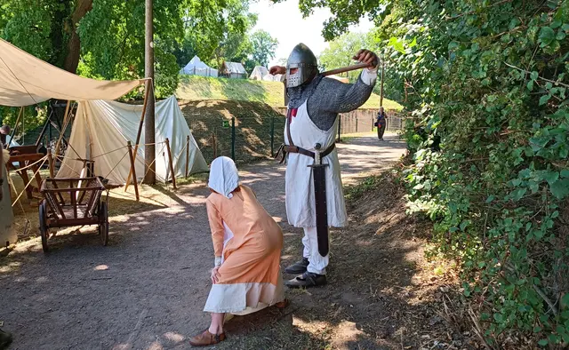 Ritter, Handwerker, Feen und Schurken beim Mystika-Festival in Germersheim | Foto: Heike Schwitalla