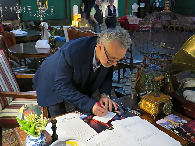 Domenico d'Angelo notiert | Foto: Brigitte Melder