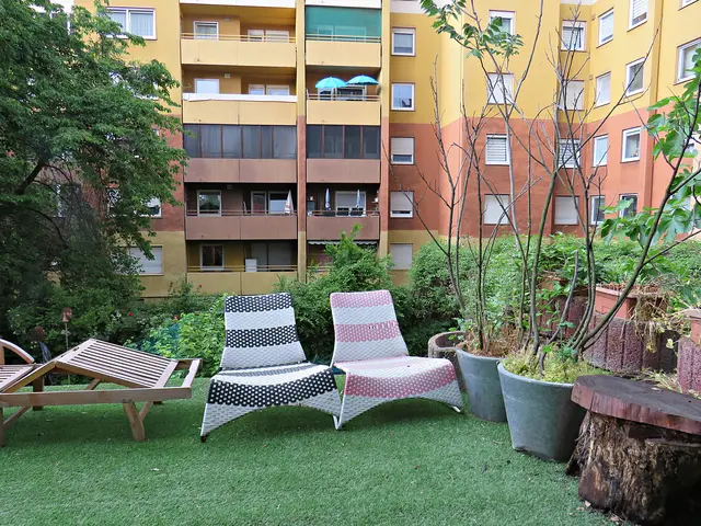 Hier gehts auf die private Dachterrasse | Foto: Brigitte Melder
