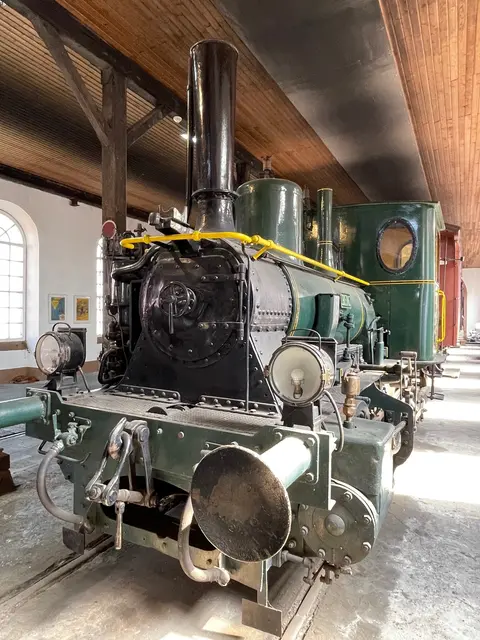 Museumstag am Hauptbahnhof: Historische Loks zum Reingehen in Neustadt | Foto: Lothar Kopp