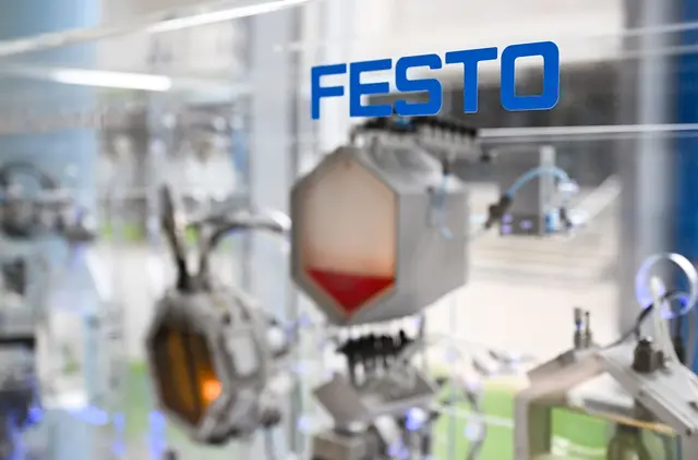 Festo plant den Abbau von Stellen. (Archivbild) | Foto: Bernd Weißbrod/dpa