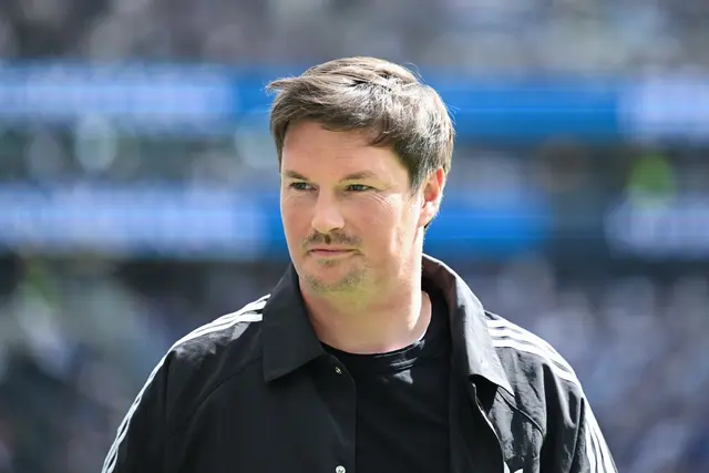 Kann entspannt in die letzten beiden Spiele gehen: HSV-Trainer Merlin Polzin. (Archivbild)  | Foto: Florian Wiegand/dpa