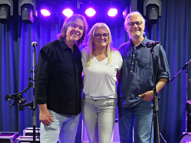 Die drei Macher: Roland Moschel, Claudia und Ehemann Volker Degen von MoDeJam | Foto: Brigitte Melder