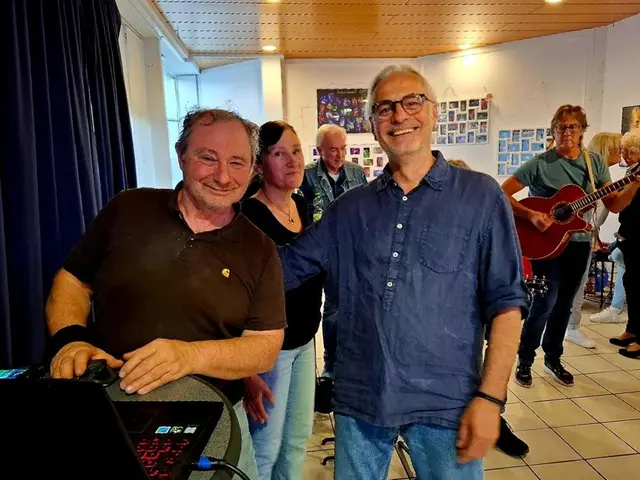 Fabian Puskas, Heidrun Engler und Volker Degen | Foto: Brigitte Melder