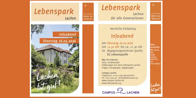 Flyer Infoabend | Foto: Campus Lachen