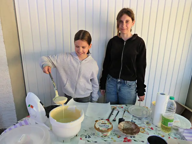 Beim Waffel backen | Foto: Brigitte Melder