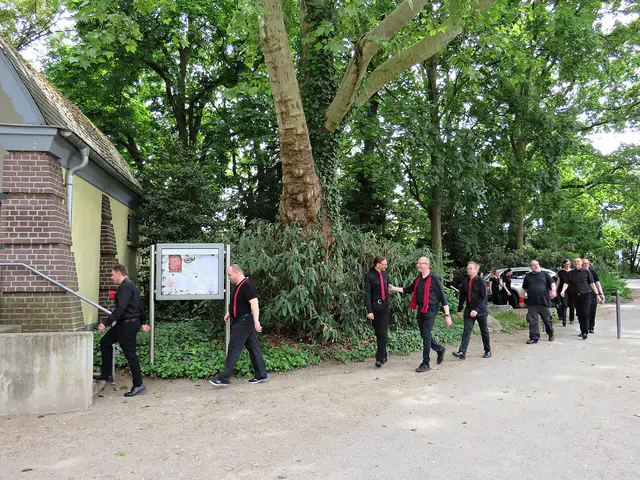 Einmarsch der Chormitglieder | Foto: Brigitte Melder