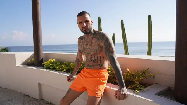 Diogo Sangre kehrt erneut zu Ex on the Beach zurück. Für den Tätowierer aus Köln ist die Reality-Show nach eigenen Worten inzwischen „wie ein Zuhause“ geworden. | Foto: RTL / Friederike Jacobitz