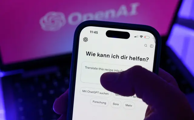 ChatGPT Trusted Contact: Mit «Trusted Contact» wird eine neue optionale Sicherheitsfunktion in ChatGPT eingeführt, die Personen ab 18 Jahren mit einer Vertrauensperson verbinden soll, wenn Gespräche auf eine ernste Selbstgefährdung hindeuten. | Foto: dpa