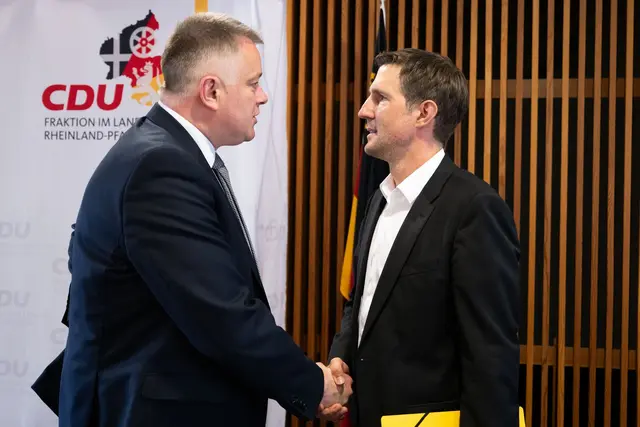 Christoph Gensch folgt Gordon Schnieder an der Spitze der CDU-Landtagsfraktion in Rheinland-Pfalz nach.  | Foto: Florian Wiegand/dpa
