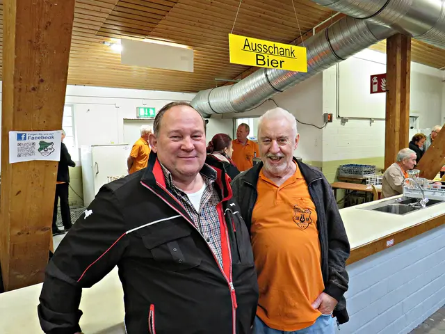 Günther Kreb und Heribert Seibel | Foto: Brigitte Melder
