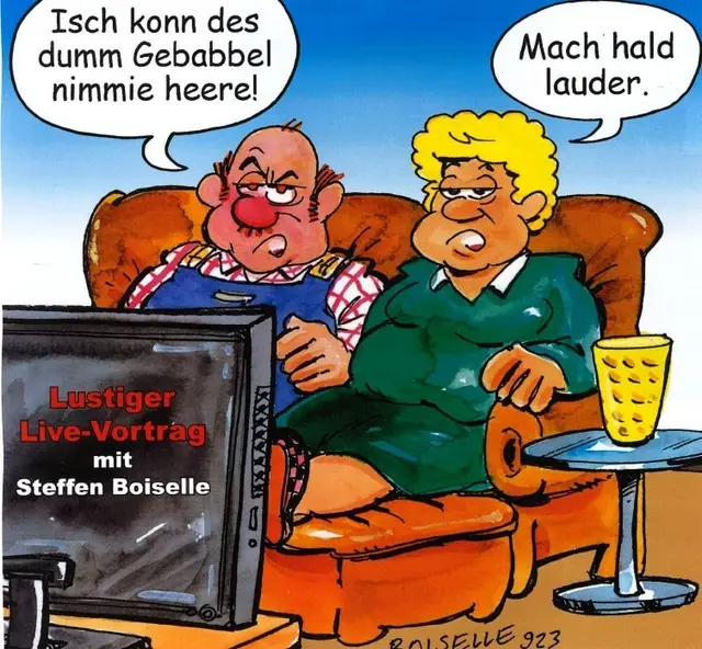 Lustiger Live-Vortrag mit Steffen Boiselle beim TV Ruppertsberg | Foto: AGIRO Verlag/Steffen Boiselle
