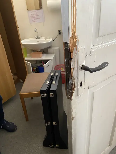 Einbruch in die katholische Kirche Knittelsheim | Foto: Gadinger/frei