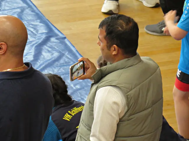 Farid Nuri nahm Wettkämpfe auf | Foto: Brigitte Melder