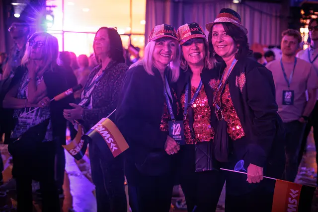 Party pur - beim ESC-Public Viewing 2026 in Karlsruhe (Eurovision Songcontest in Wien) | Foto: Paul Needham